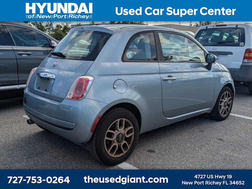 Luce Blu (Light Blue) 2013 FIAT 500 Pop