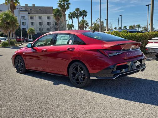 Ultimate Red 2026 Hyundai ELANTRA N Line