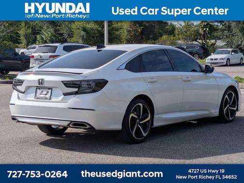 Platinum White Pearl 2022 Honda Accord Sport 1.5T