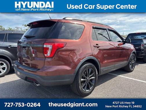 Cinnamon Glaze Metallic 2018 Ford Explorer XLT