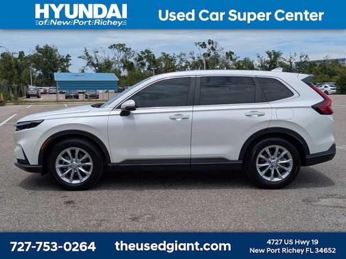 Platinum White Pearl 2024 Honda CR-V EX-L 2WD