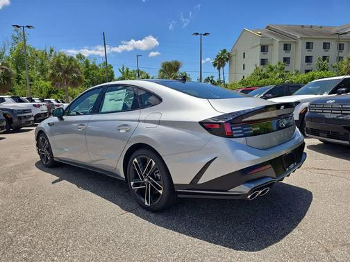 Aero Silver 2026 Hyundai SONATA N Line