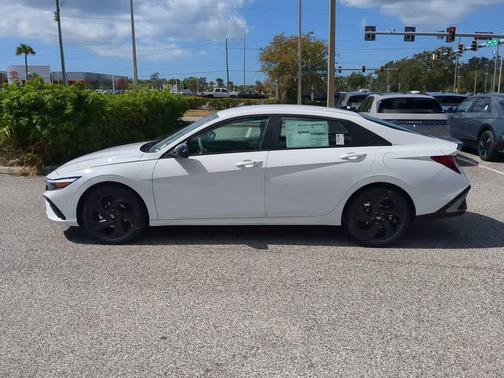 Serenity White 2026 Hyundai ELANTRA Sport