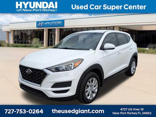 Winter White 2020 Hyundai TUCSON SE