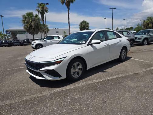 Serenity White 2026 Hyundai ELANTRA SE