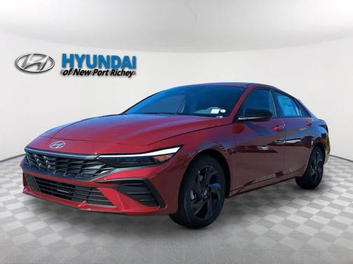 Ultimate Red 2026 Hyundai ELANTRA HEV SEL Sport