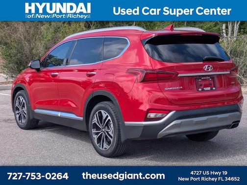 Calypso Red 2020 Hyundai SANTA FE SEL 2.4