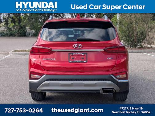 Calypso Red 2020 Hyundai SANTA FE SEL 2.4