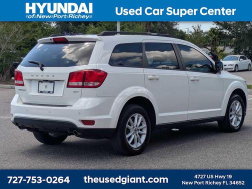 Vice White 2018 Dodge Journey SXT