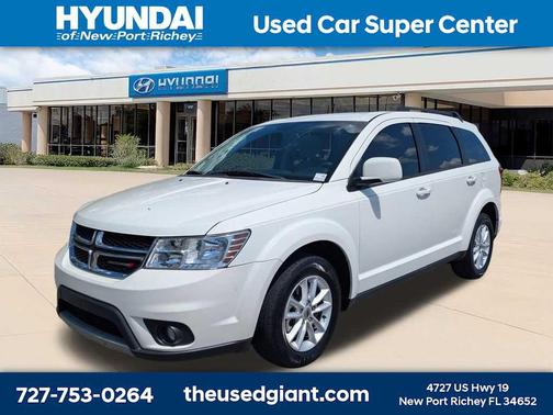Vice White 2018 Dodge Journey SXT