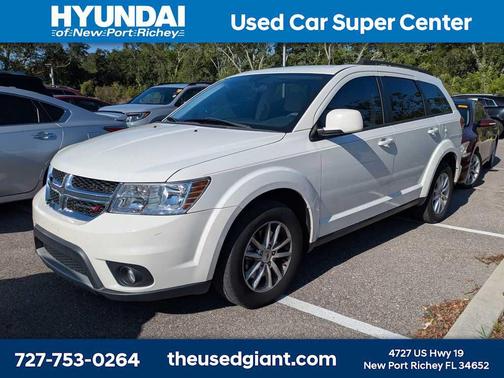 Vice White 2018 Dodge Journey SXT
