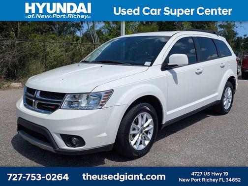 Vice White 2018 Dodge Journey SXT