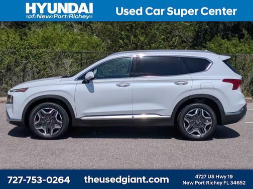 Quartz White 2023 Hyundai SANTA FE Limited