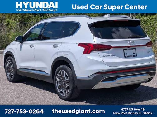 Quartz White 2023 Hyundai SANTA FE Limited