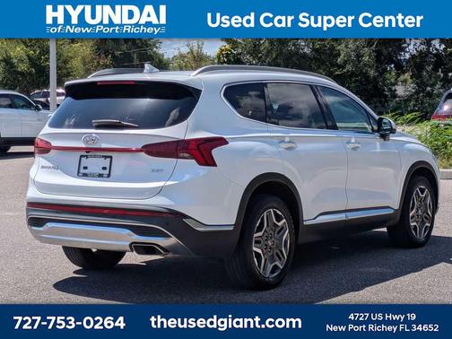 Quartz White 2023 Hyundai SANTA FE Limited