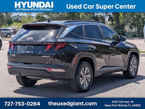 Black Pearl 2024 Hyundai TUCSON Hybrid Blue