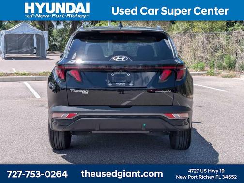 Black Pearl 2024 Hyundai TUCSON Hybrid Blue