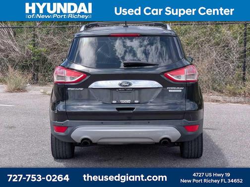 White Platinum Metallic Tri-Coat 2015 Ford Escape Titanium