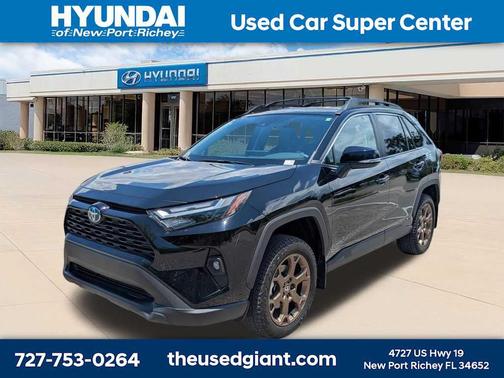Midnight Black Metallic 2024 Toyota RAV4 Hybrid SE