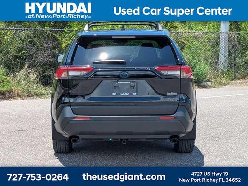 Midnight Black Metallic 2024 Toyota RAV4 Hybrid SE