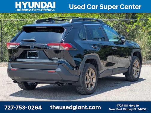 Midnight Black Metallic 2024 Toyota RAV4 Hybrid SE