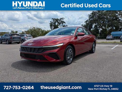 2024 Hyundai ELANTRA HEV Blue