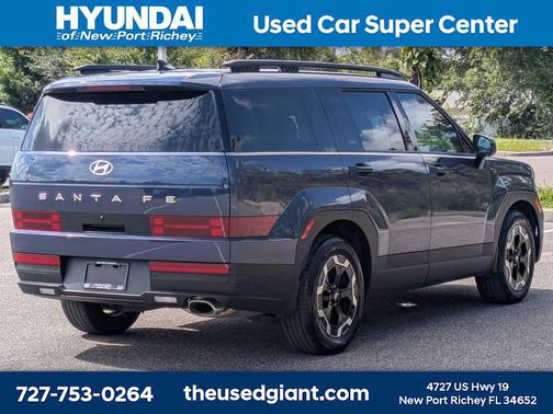 Atlantis Blue 2025 Hyundai SANTA FE SEL 2.4