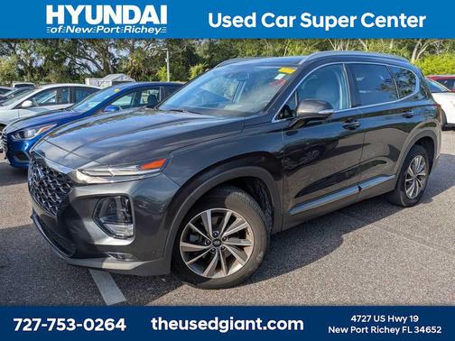 Portofino Gray 2020 Hyundai SANTA FE Limited 2.4