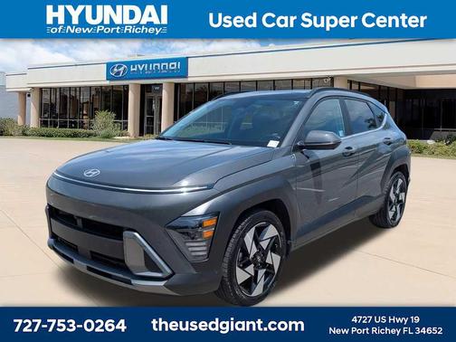 Ecotronic Gray Pearl 2024 Hyundai KONA Limited