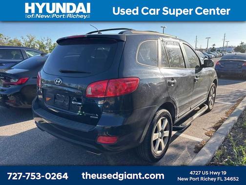 Blue 2007 Hyundai SANTA FE SE