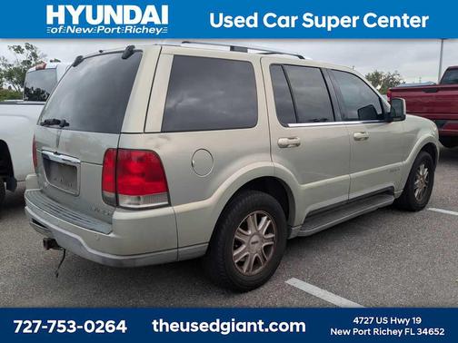 Black Clearcoat 2003 Lincoln Aviator Luxury
