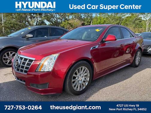 Crystal Red Tintcoat 2012 Cadillac CTS Base