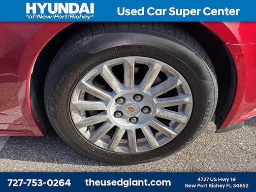 Crystal Red Tintcoat 2012 Cadillac CTS Base