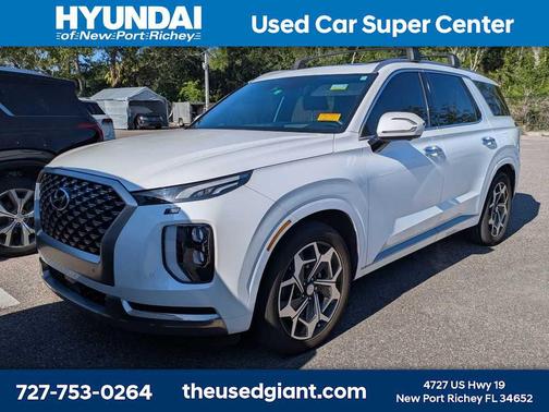 Hyper White 2022 Hyundai PALISADE Calligraphy