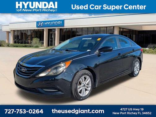 Midnight Black 2012 Hyundai SONATA GLS