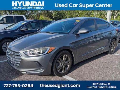 Machine Gray 2018 Hyundai ELANTRA SEL