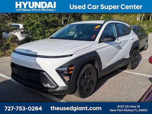 Atlas White 2026 Hyundai KONA SEL Sport