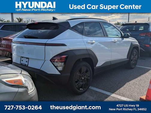 Atlas White 2026 Hyundai KONA SEL Sport