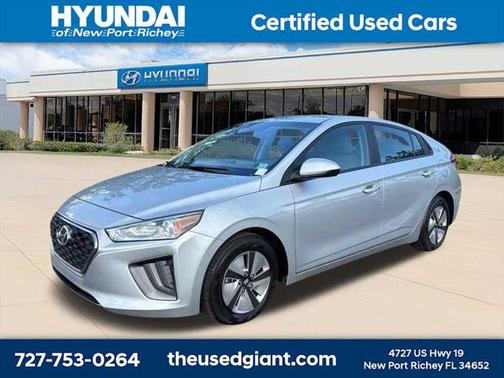 2021 Hyundai IONIQ Hybrid Blue