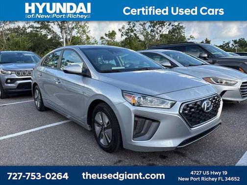 2021 Hyundai IONIQ Hybrid Blue