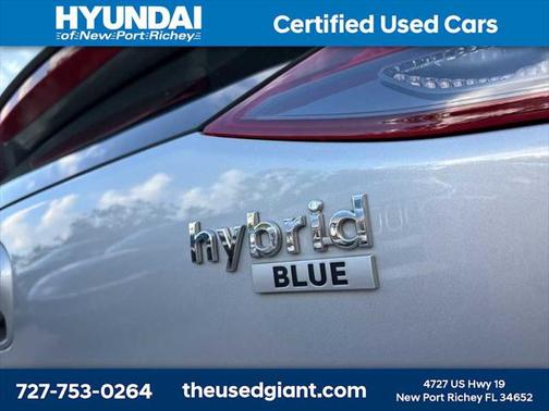 2021 Hyundai IONIQ Hybrid Blue