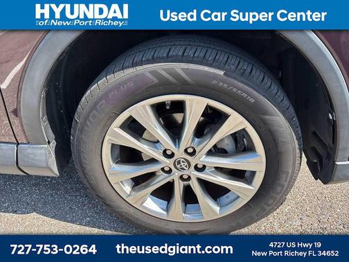 Black Currant Metallic 2018 Toyota RAV4 Limited