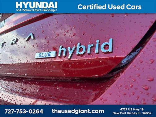 2023 Hyundai ELANTRA HEV Blue