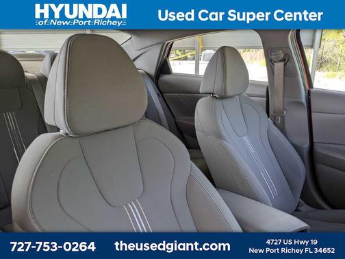 Ultimate Red Metallic 2024 Hyundai ELANTRA HEV Blue