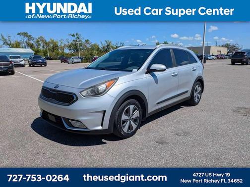 Silky Silver 2018 Kia Niro EX