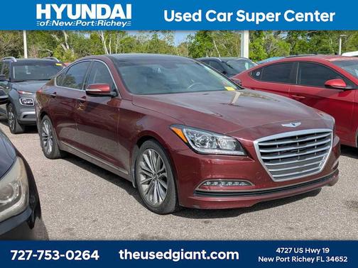 Pamplona Red 2016 Hyundai Genesis 3.8