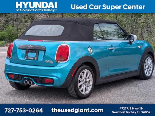 Caribbean Aqua Metallic 2020 MINI Convertible Cooper S