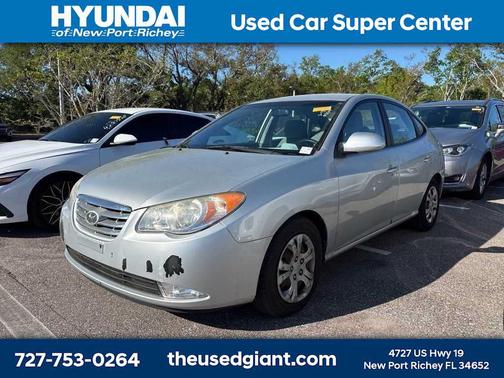 Quicksilver Metallic 2010 Hyundai ELANTRA GLS