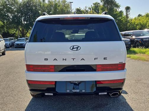 Serenity White 2026 Hyundai SANTA FE Calligraphy