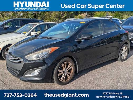 Black Noir Pearl 2014 Hyundai Elantra GT Base
